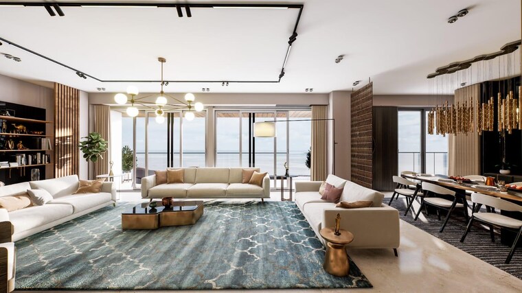 Kitchen, techno-aakasa 4 Bedroom 1596 Sq.Ft. Apartment In Worli Mumbai 9466545