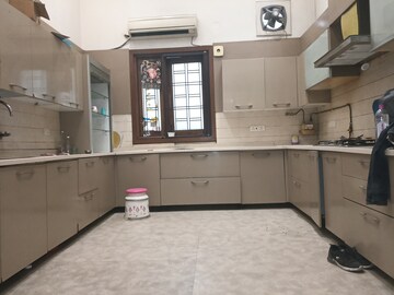 Kitchen in 4 BHK Builder Floor at Pamposh Enclave – for Rent