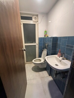 Bathroom in 1 BHK Apartment at Lodha Amara, Kolshet Road – for Rent