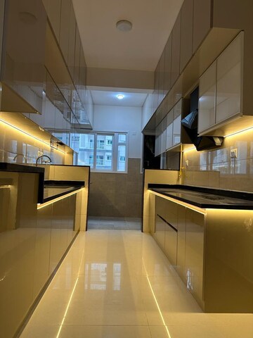 Kitchen in 3 BHK Apartment at L&T Raintree Boulevard, Hebbal – for Rent