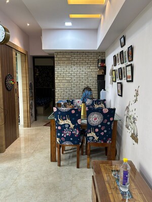 Living Room in 1.5 BHK Apartment at Lodha Amara, Kolshet Road – for Sale