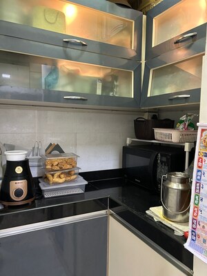 Kitchen in 1.5 BHK Apartment at Lodha Amara, Kolshet Road – for Sale