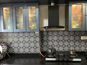 Kitchen in 1.5 BHK Apartment at Lodha Amara, Kolshet Road – for Sale