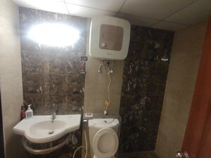 Bathroom in 3 BHK Apartment at Purvanchal Royal City, Chi V Greater Noida – for Sale