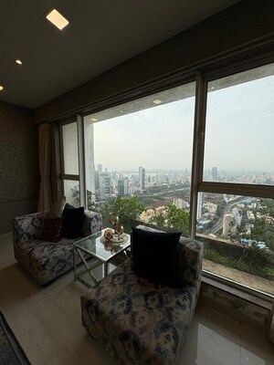 Living Room in 3 BHK Apartment at Prabhadevi CHS, Prabhadevi – for Sale