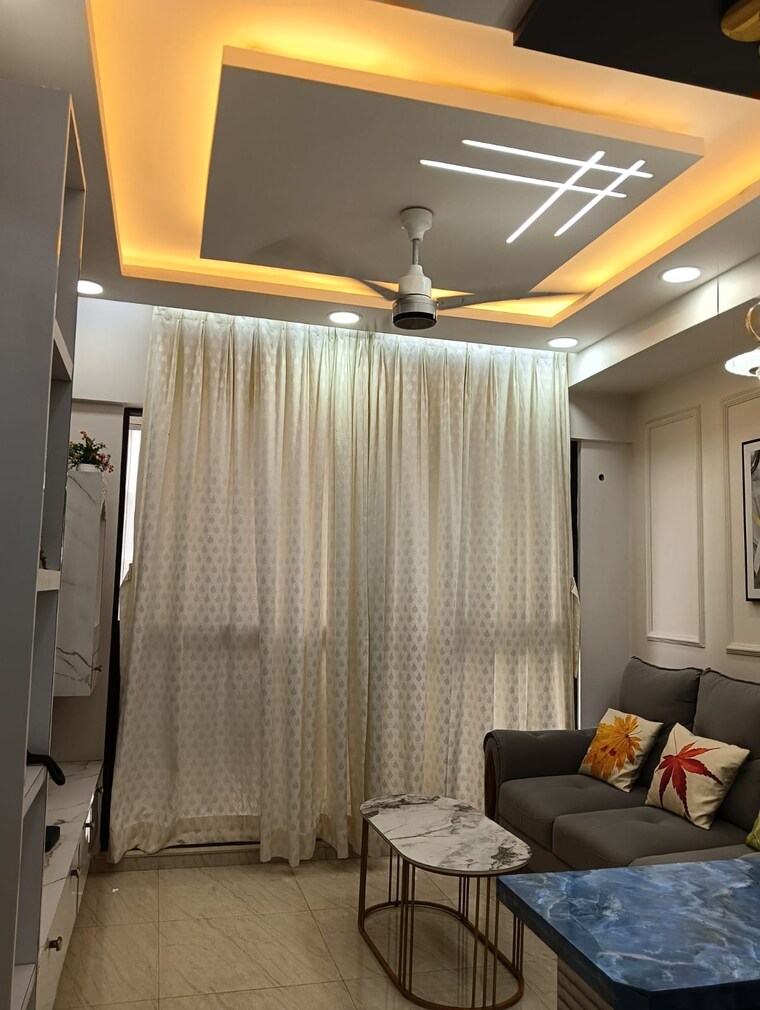 Living Room, lodha-crown-quality-homes 1 Bedroom 317 Sq.Ft. Apartment In Majiwada Thane 9466714