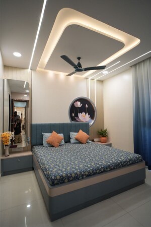 Bedroom in 2 BHK Apartment at Aristo 1515 Moneco, Prabhadevi – for Rent