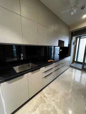 Kitchen in 3 BHK Apartment at Lodha The World Towers World One Tier 2, Worli – for Sale