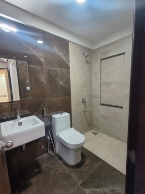 Bathroom in 1 BHK Apartment at Bhoomi Acres, Thane West – for Rent