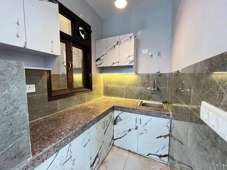 Kitchen, saket 2 Bedroom 850 Sq.Ft. Builder Floor In Saket Delhi 9466835