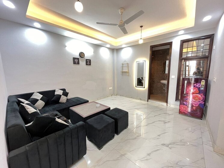 Living Room, saket 2 Bedroom 850 Sq.Ft. Builder Floor In Saket Delhi 9466835