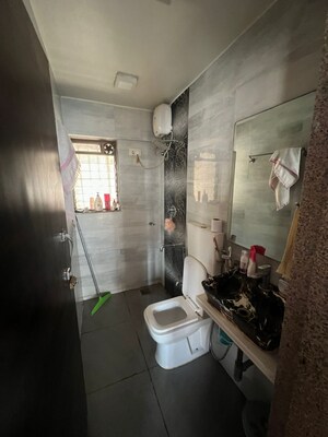 Bathroom in 2 BHK Apartment at Everest World Aspen, Dhokali – for Rent