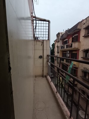 Balcony in 2 BHK Builder Floor at East of Kailash Block-B RWA, East Of Kailash – for Rent