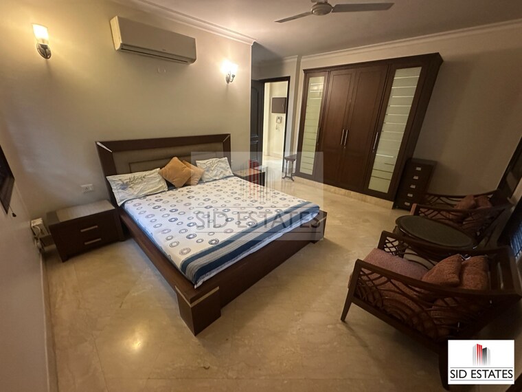 Living Room, anand lok 4 Bedroom 400 Sq.Yd. Builder Floor In Anand Lok Delhi 9466866