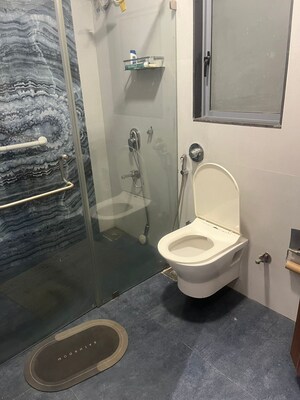 Bathroom in 3 BHK Apartment at Vile Parle West – for Rent