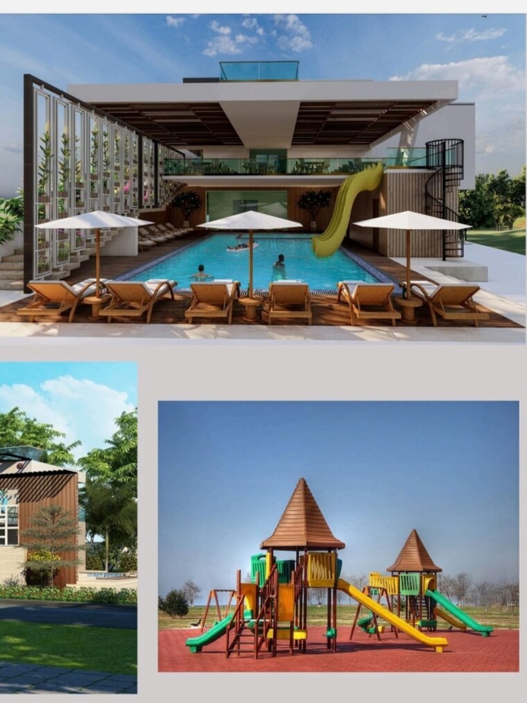 Exterior View, kollur 4 Bedroom 3200 Sq.Ft. Villa In Kollur Hyderabad 9466882