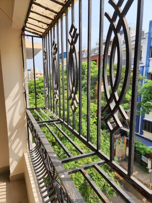 Balcony in 3 BHK Apartment at New Town Tower, New Town Action Area 1 – for Sale