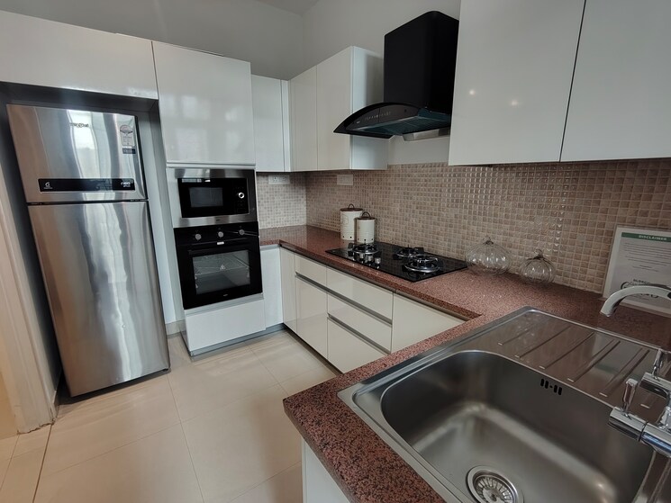 Kitchen, eldeco-live-by-the-greens 3 Bedroom 827 Sq.Ft. Apartment In Sector 150 Noida 9466988