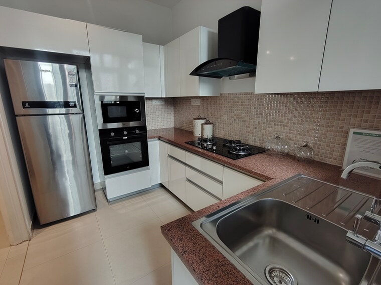 Kitchen, eldeco-live-by-the-greens 3 Bedroom 827 Sq.Ft. Apartment In Sector 150 Noida 9466988