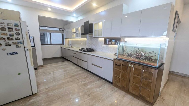 Kitchen, skav-ohana 3 Bedroom 2585 Sq.Ft. Penthouse In Kr Puram Bangalore 9466987
