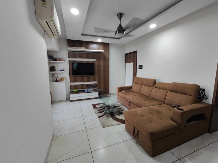 Living Room, rattan-icon 2 Bedroom 1130 Sq.Ft. Apartment In Seawoods Sector 50 Navi Mumbai 9466993