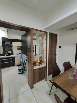 Living Room in 2 BHK Apartment at Rattan Icon, Seawoods Sector 50 – for Rent