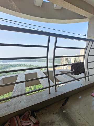 Balcony in 3 BHK Apartment at Tulsi Sagar, Nerul – for Rent