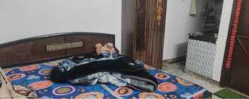 Bedroom in 2.5 BHK Builder Floor at Shastri Nagar – for Rent