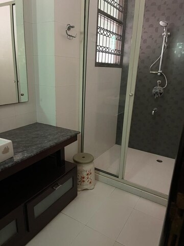 Attached Bathroom in 3.5 BHK Builder Floor at Greater Kailash ii – for Rent