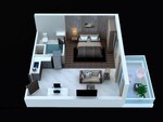Studio  504 Sq.Ft. Apartment in Studio Apartments For Sal