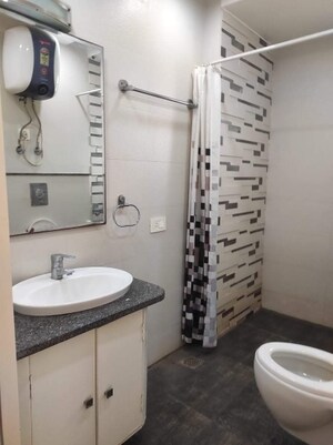 Attached Bathroom in 3 BHK Builder Floor at Kailash Colony – for Rent