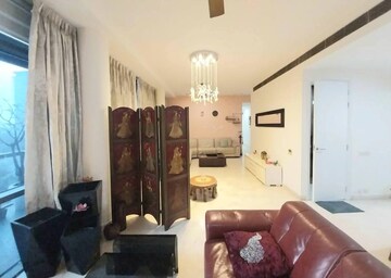Living Room in 4 BHK Penthouse at Krisumi Waterfall Residences, Sector 36a – for Rent