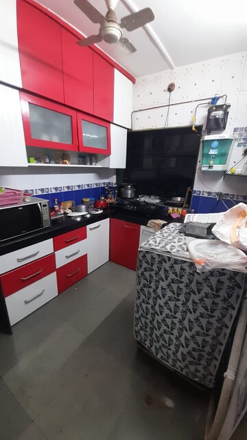 Kitchen in 1 BHK Apartment at Shiv Srushti CHS Kalwa, Kalwa – for Sale