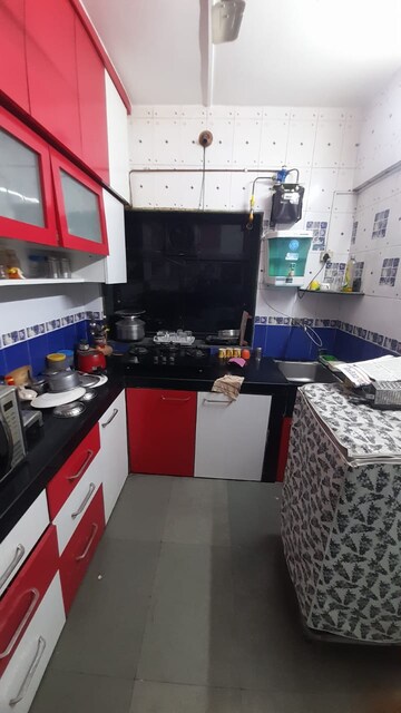 Kitchen in 1 BHK Apartment at Shiv Srushti CHS Kalwa, Kalwa – for Sale