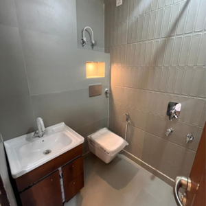 Bathroom in 4 BHK Builder Floor at Vipin Garden – for Sale