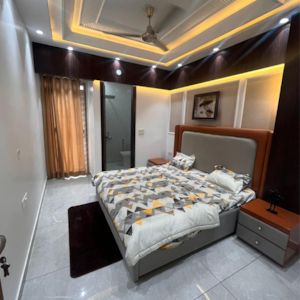 Bedroom in 4 BHK Builder Floor at Vipin Garden – for Sale