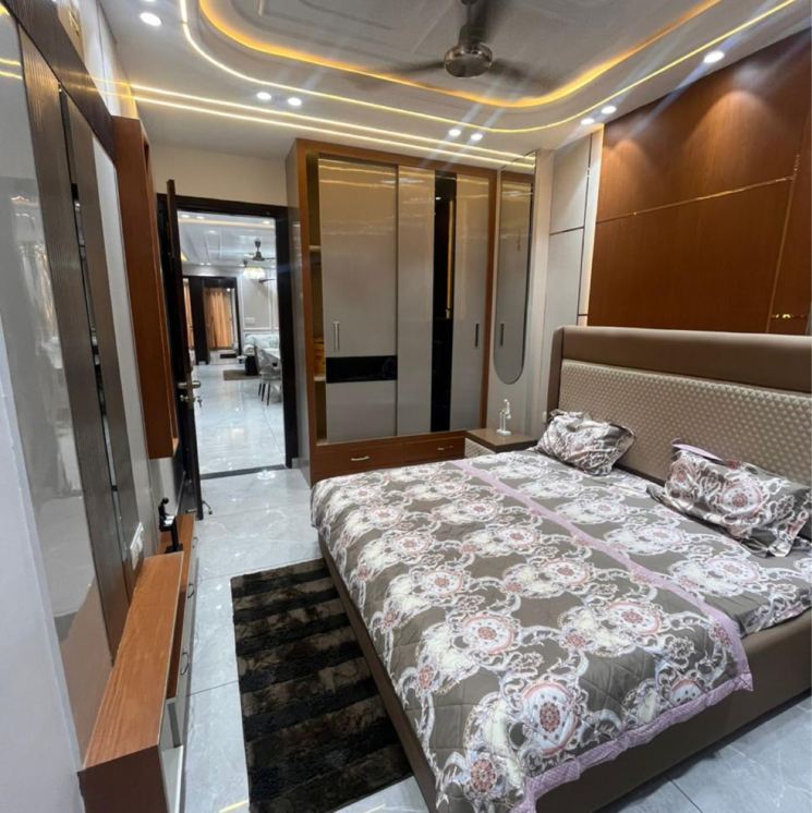 Bedroom, vipin garden 4 Bedroom 150 Sq.Ft. Builder Floor In Vipin Garden Delhi 9467041