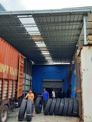  Warehouse – Exterior View View at Bhumi World Sky, Ranjnoli - for Rent