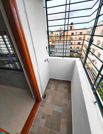 Balcony in 1 BHK Builder Floor at PSS Plaza, New Thippasandra – for Rent