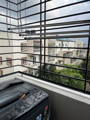 Balcony in 1 BHK Apartment at DSR Divine, New Thippasandra – for Rent