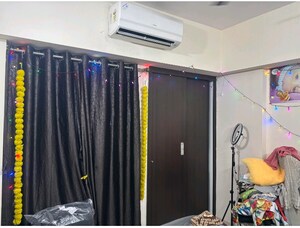 Master Bedroom in 1 BHK Apartment at Lodha Amara, Kolshet Road – for Rent