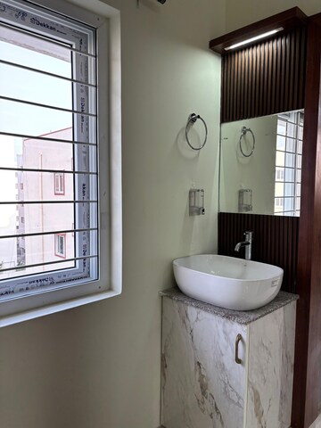 Bathroom in 2 BHK Builder Floor at Kondapur – for Rent