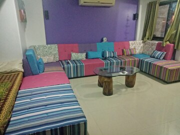 Living Room in 2 BHK Penthouse at Kopar Khairane – for Rent