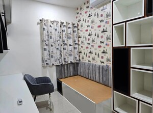 Master Bedroom in 3 BHK Apartment at Prestige High Fields, Gachibowli – for Rent