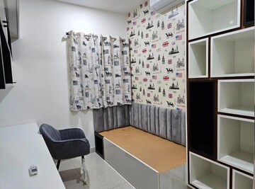 Master Bedroom in 3 BHK Apartment at Prestige High Fields, Gachibowli – for Rent