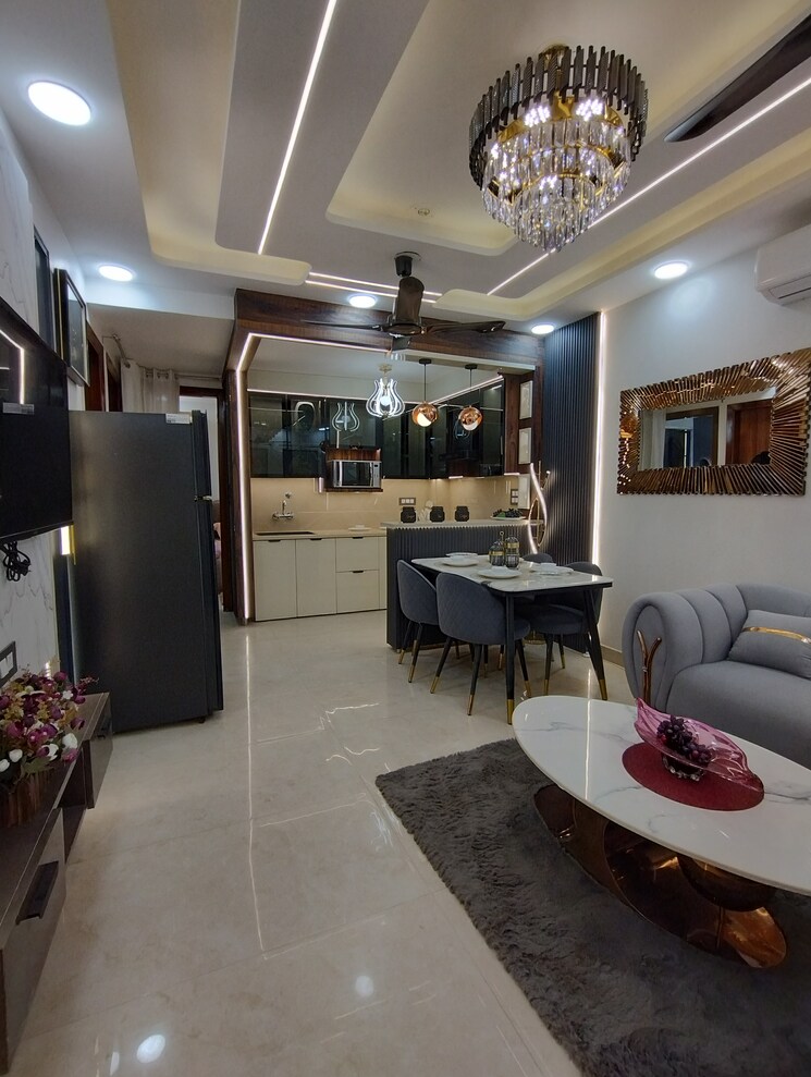 Living Room, uttam nagar 2 Bedroom 600 Sq.Ft. Builder Floor In Uttam Nagar Delhi 9467122