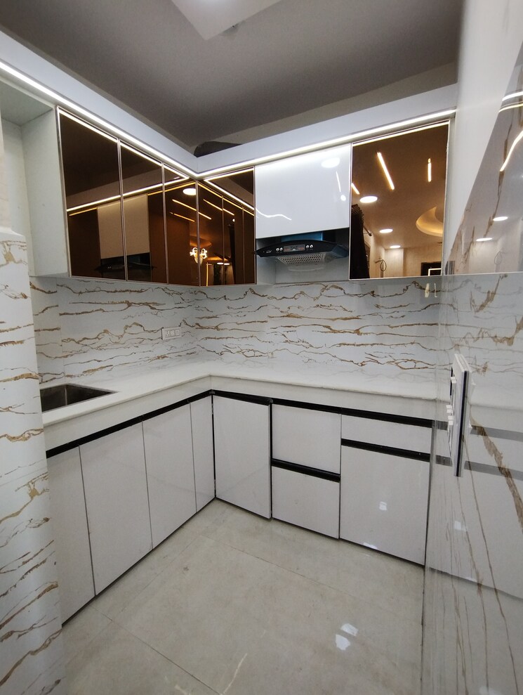 Kitchen, uttam nagar west 2 Bedroom 550 Sq.Ft. Builder Floor In Uttam Nagar West Delhi 9467127