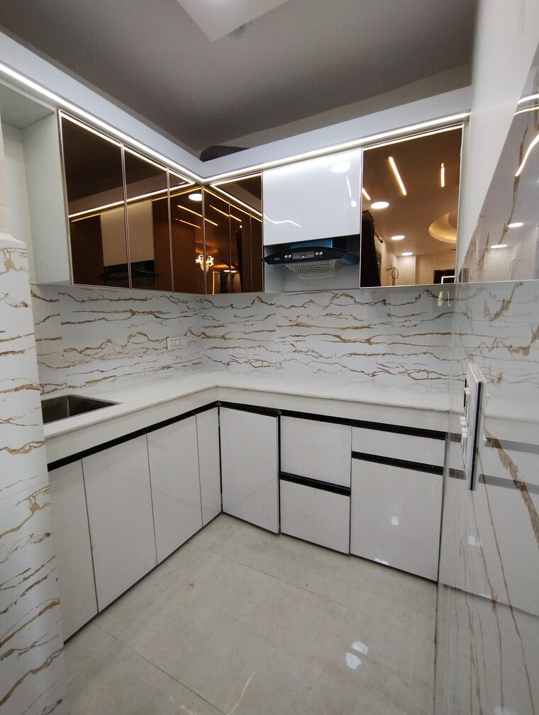 Kitchen, uttam nagar west 2 Bedroom 550 Sq.Ft. Builder Floor In Uttam Nagar West Delhi 9467127