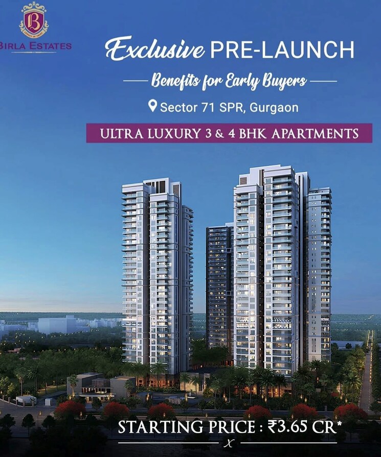 Exterior View, emaar-serenity-hills 3 Bedroom 2200 Sq.Ft. Apartment In Sector 86 Gurgaon 9467146