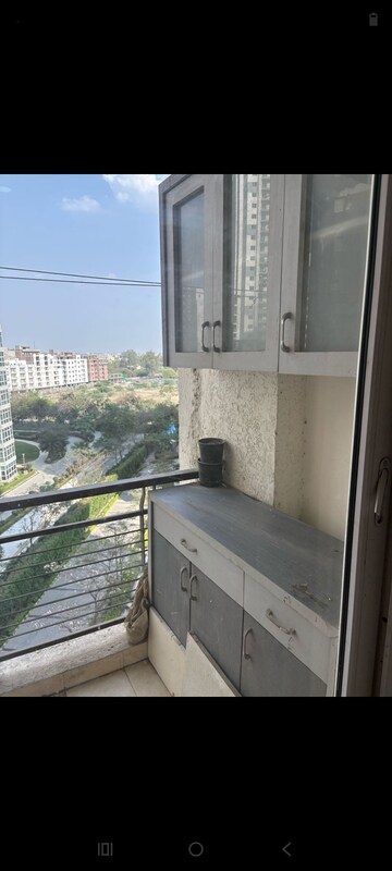 Balcony in 2.5 BHK Apartment at Great Value Sharanam, Sector 107 – for Rent
